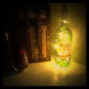 Lg illuminating Wine Bottle Display
